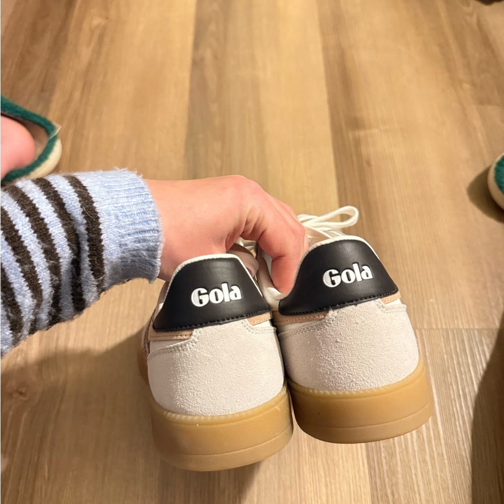 Gola White and Brown Sneakers - Picture 10 of 10